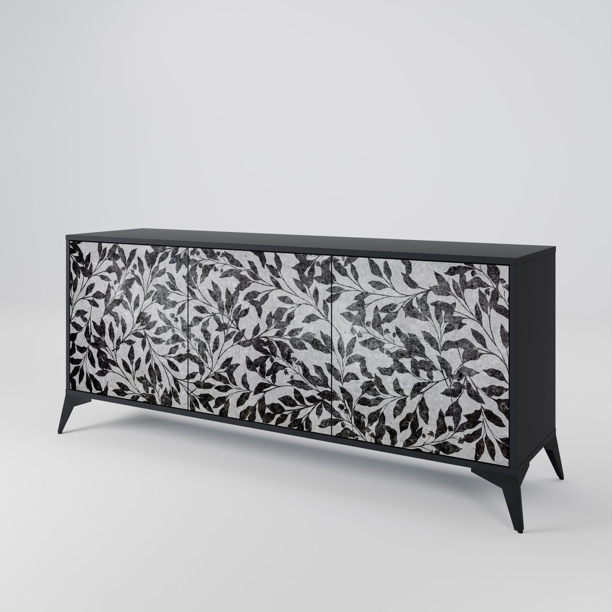 CHARCOAL SPROUT Aparador de 3 Puertas