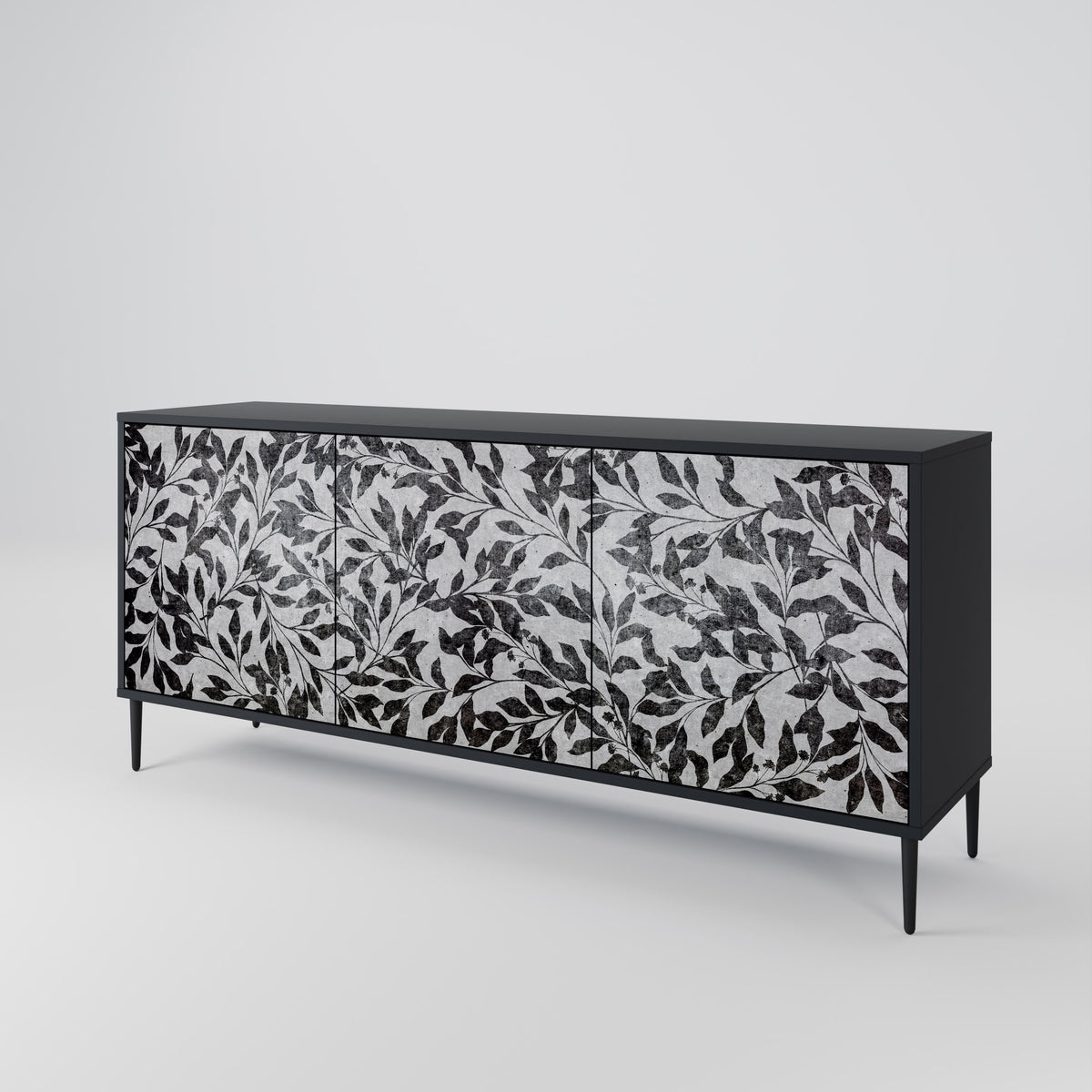 CHARCOAL SPROUT Aparador de 3 Puertas