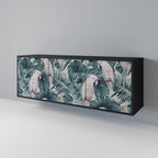 POPINJAY LOOK Aparador de 3 Puertas en Acabado Negro