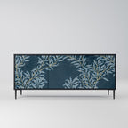 BLUE LEAVES 3-Door Sideboard