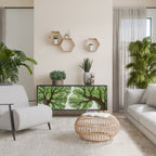 Aparador WILDERNESS DASH de 3 puertas con acabado negro