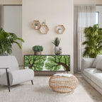 Aparador WILDERNESS DASH de 3 puertas con acabado negro