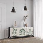 GREEN LEAFY STAMPS 3-Door Sideboard