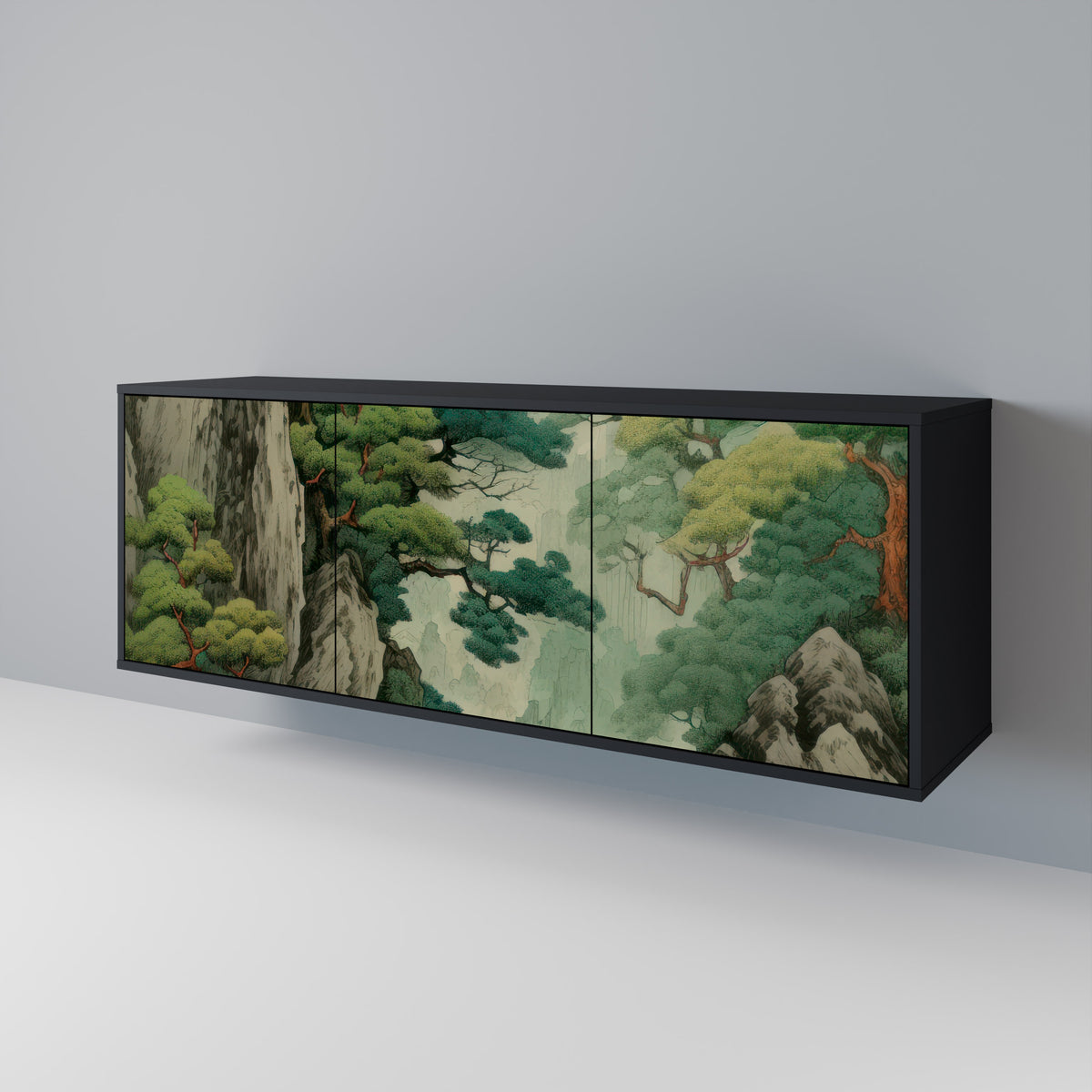 VERDURE ABYSS Aparador de 3 Puertas