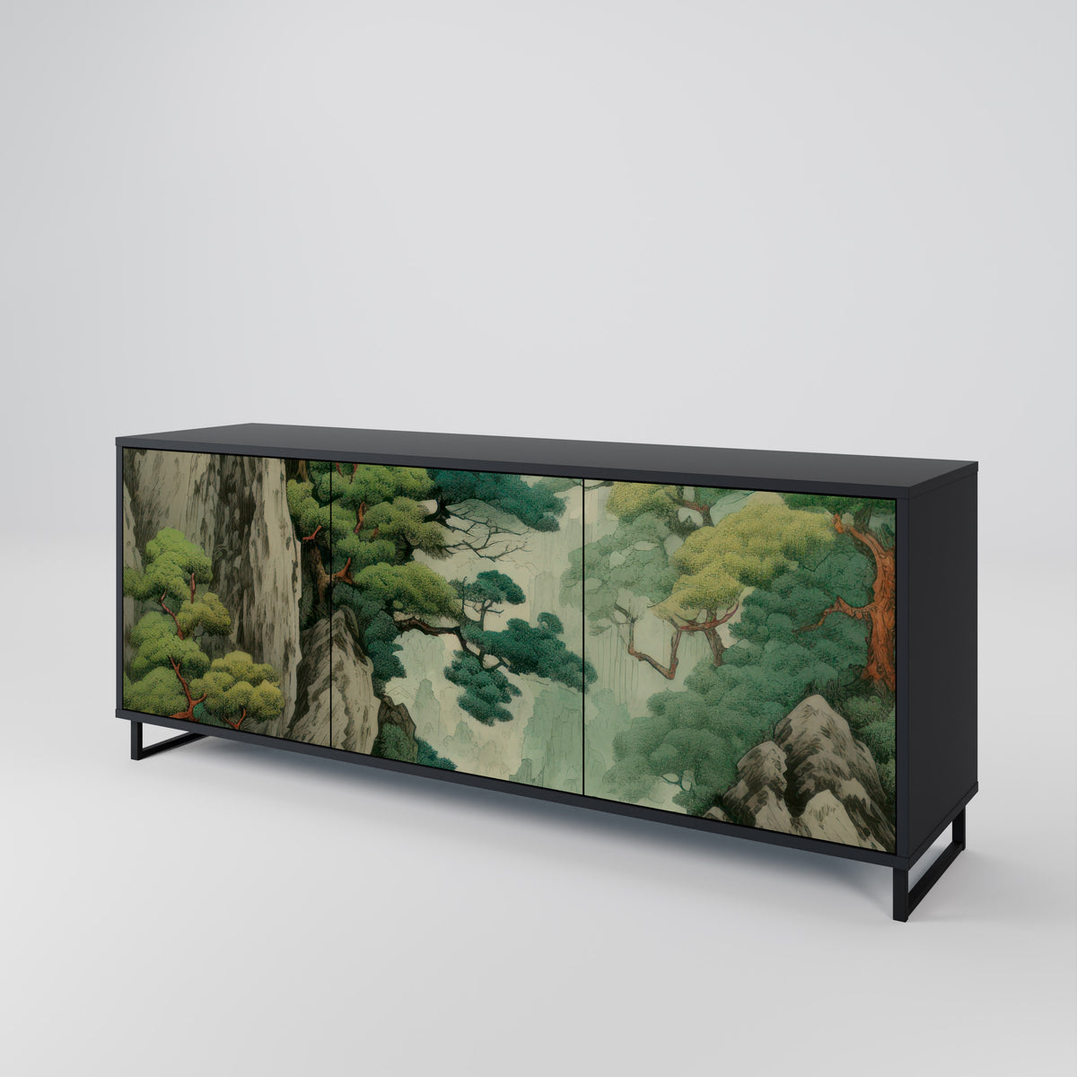 VERDURE ABYSS Aparador de 3 Puertas