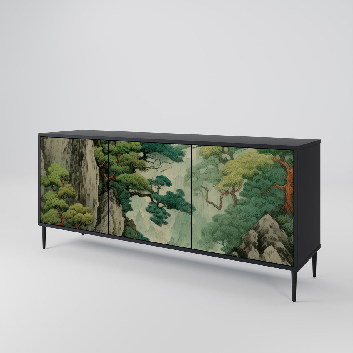 VERDURE ABYSS Aparador de 3 Puertas