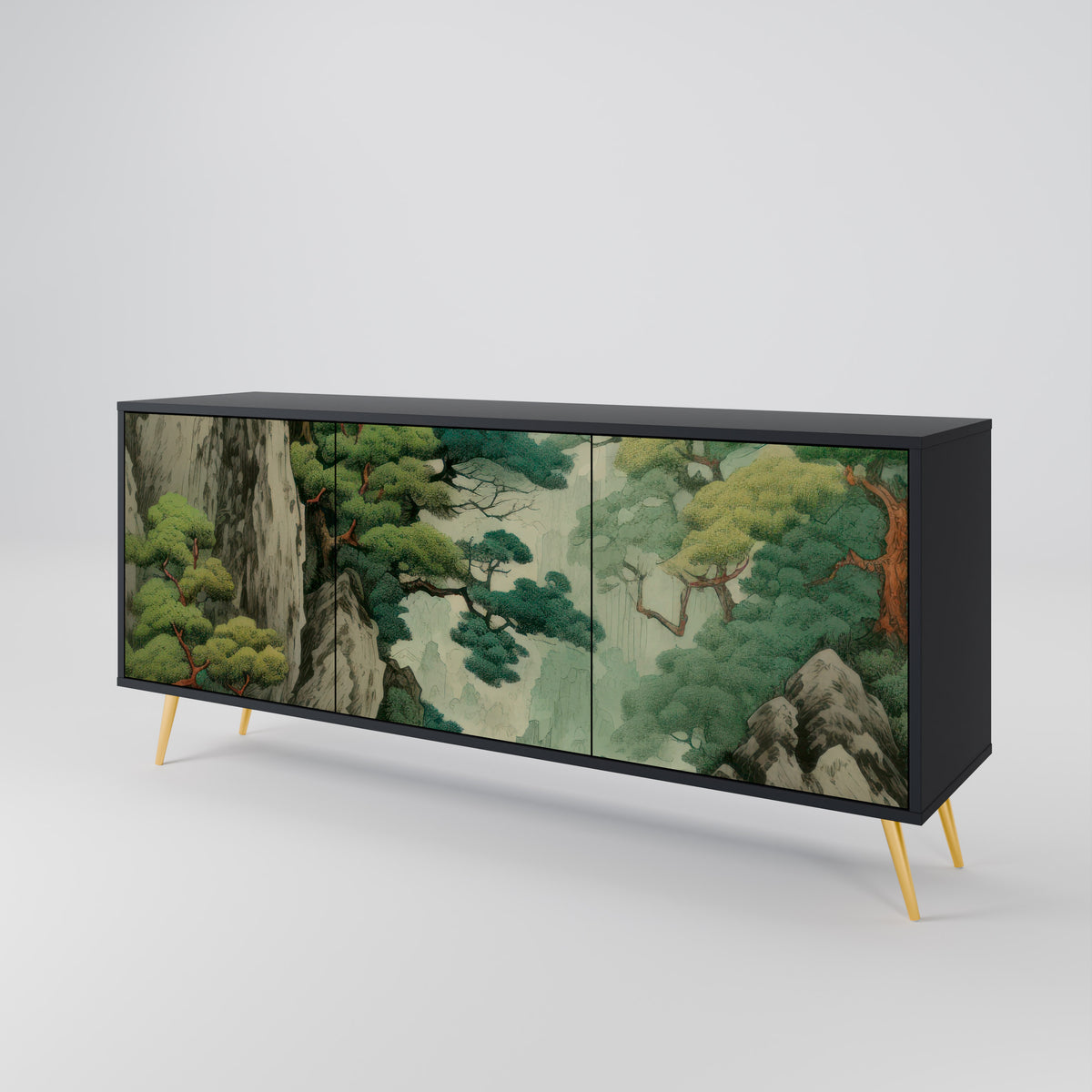VERDURE ABYSS Aparador de 3 Puertas