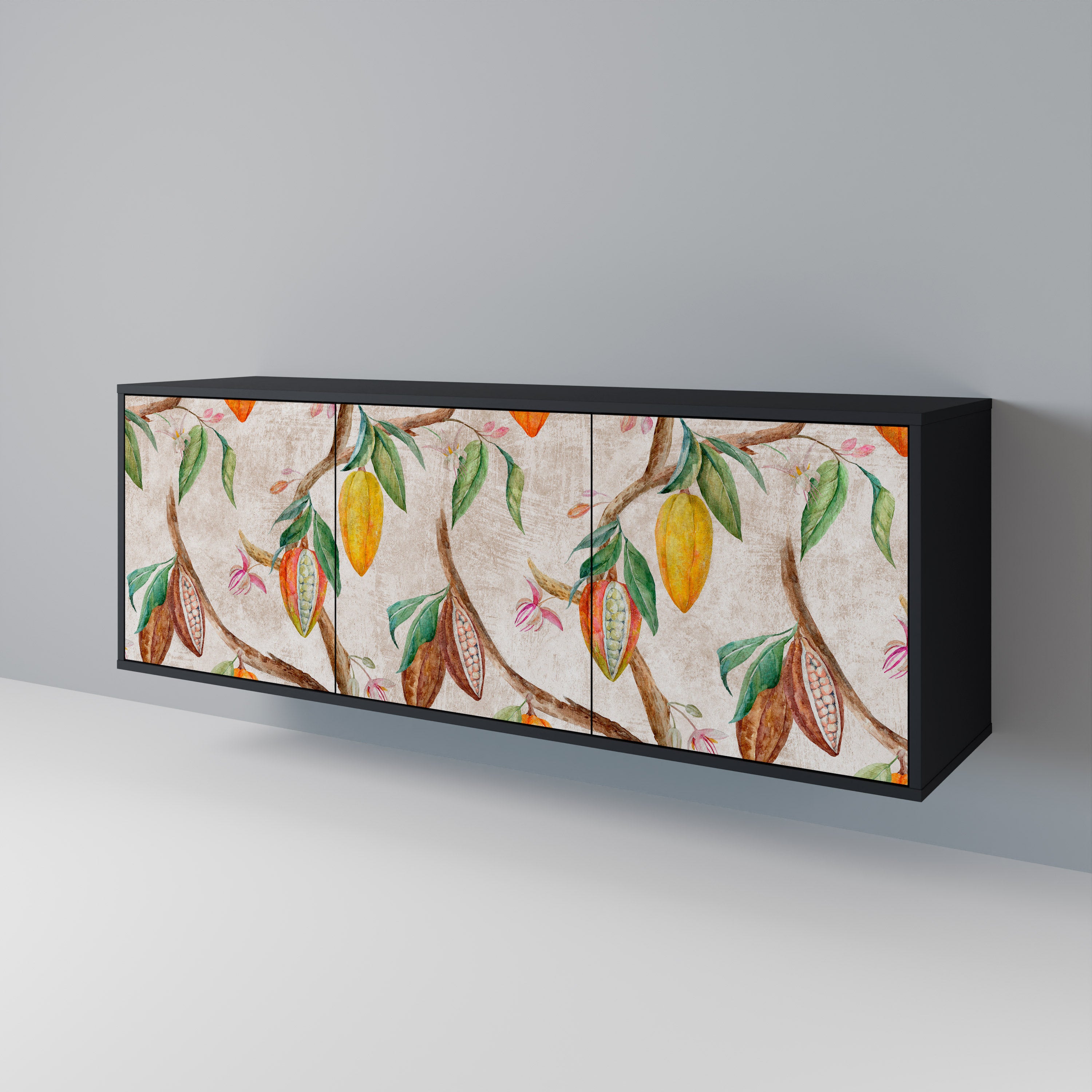 COCOA FRUITS Aparador de 3 Puertas