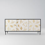 SPOTTED DAZE 3-Door Sideboard in Black Finish