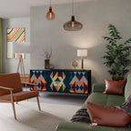 CRACKED ILLUSION Aparador de 3 Puertas