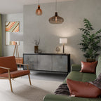 CONCRETE WALL Aparador de 3 Puertas