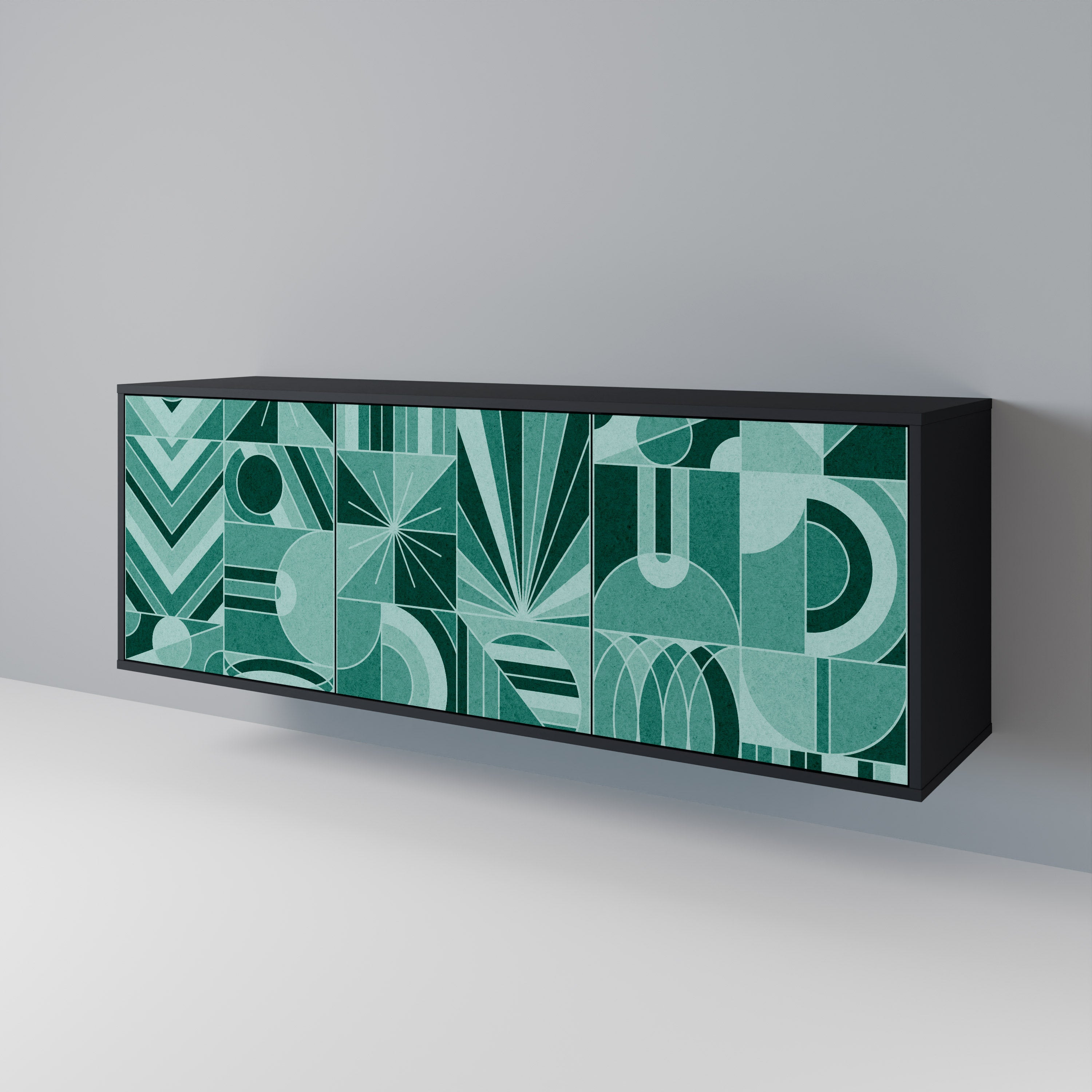 HARMONIC GRID 3-Door Sideboard