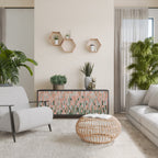 BUILDING THE FUTURE Aparador de 3 Puertas en Acabado Negro