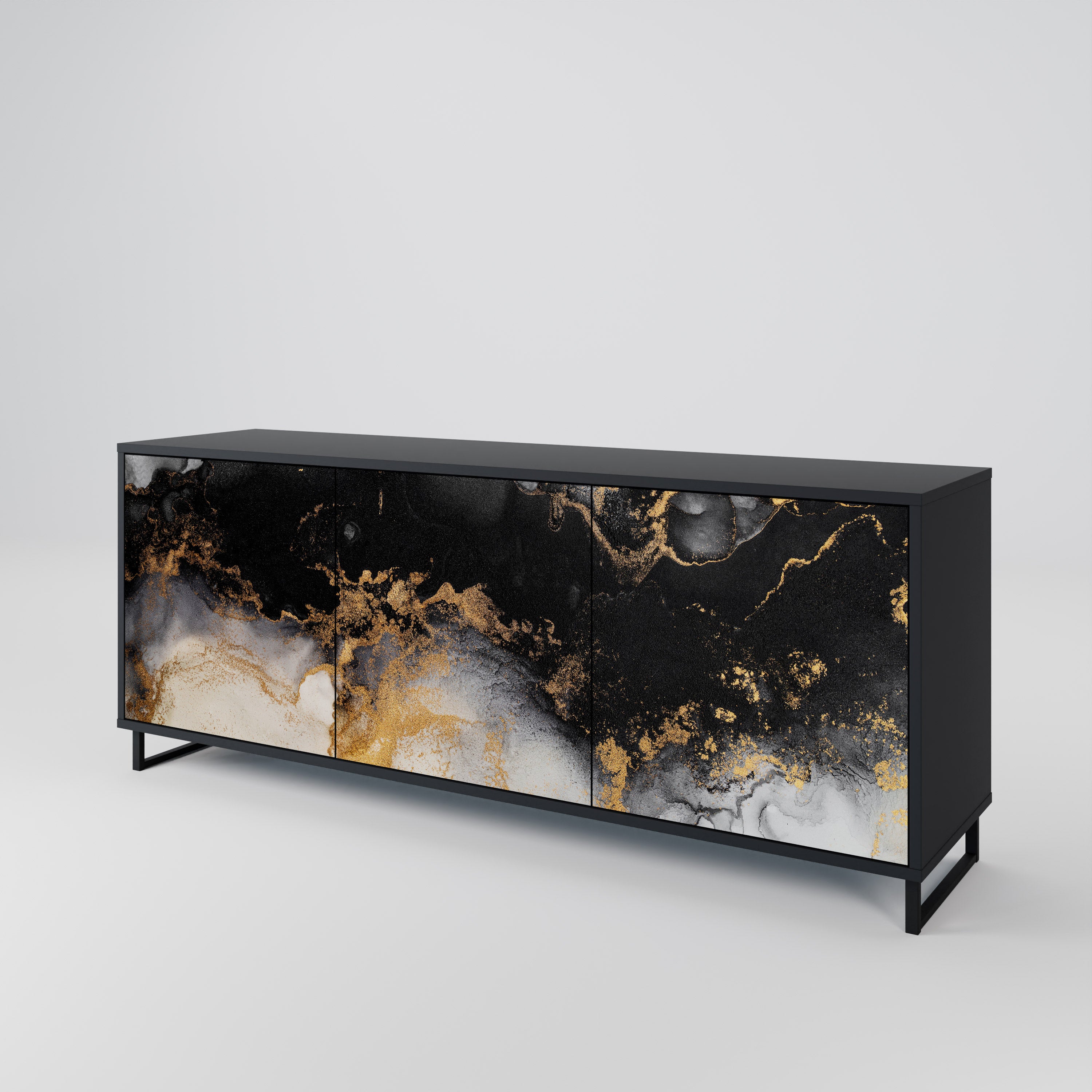 MARBLE OF TOMMORROW 3-Door Sideboard