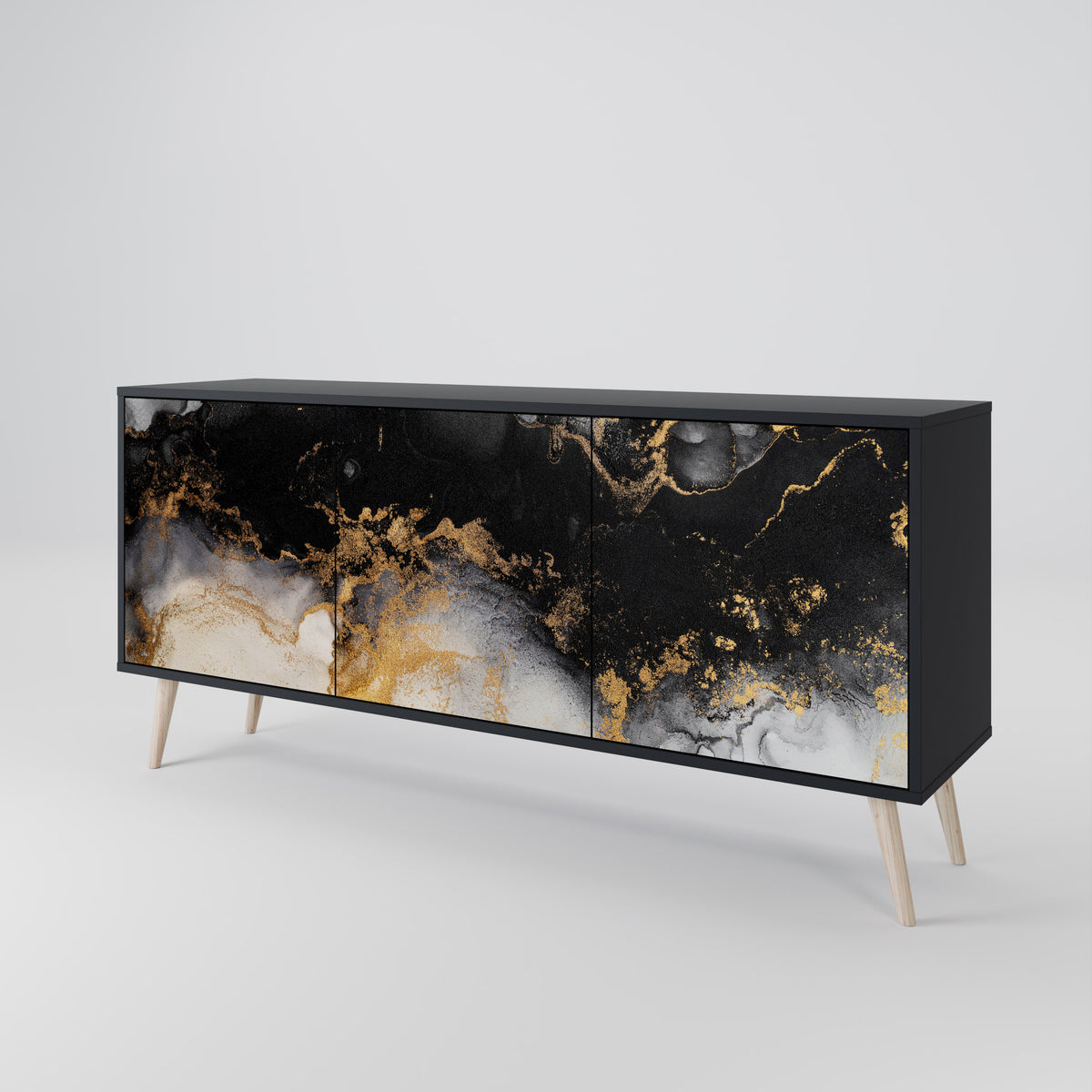 MARBLE OF TOMMORROW Aparador de 3 Puertas