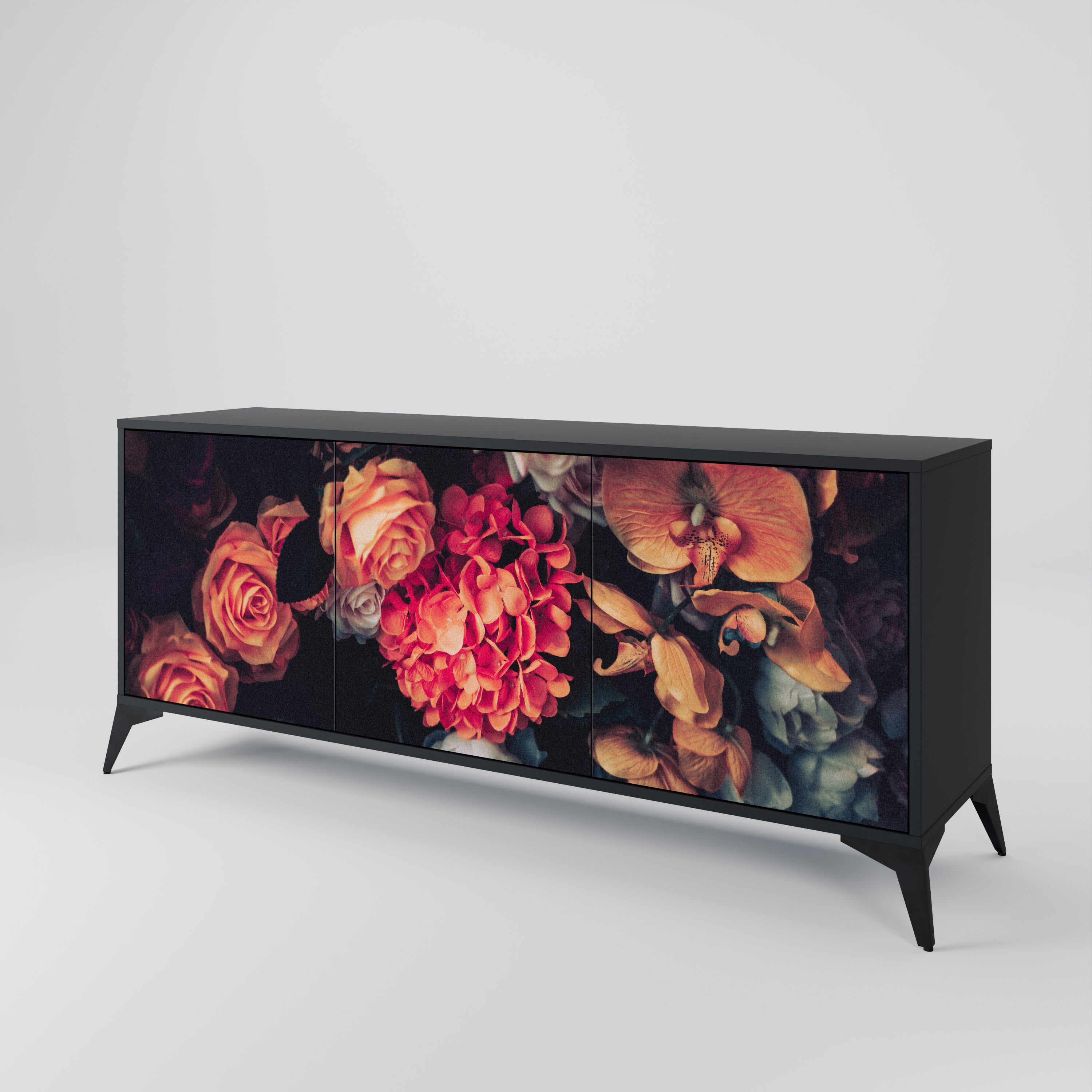 NEVERENDING BLOOM 3-Door Sideboard