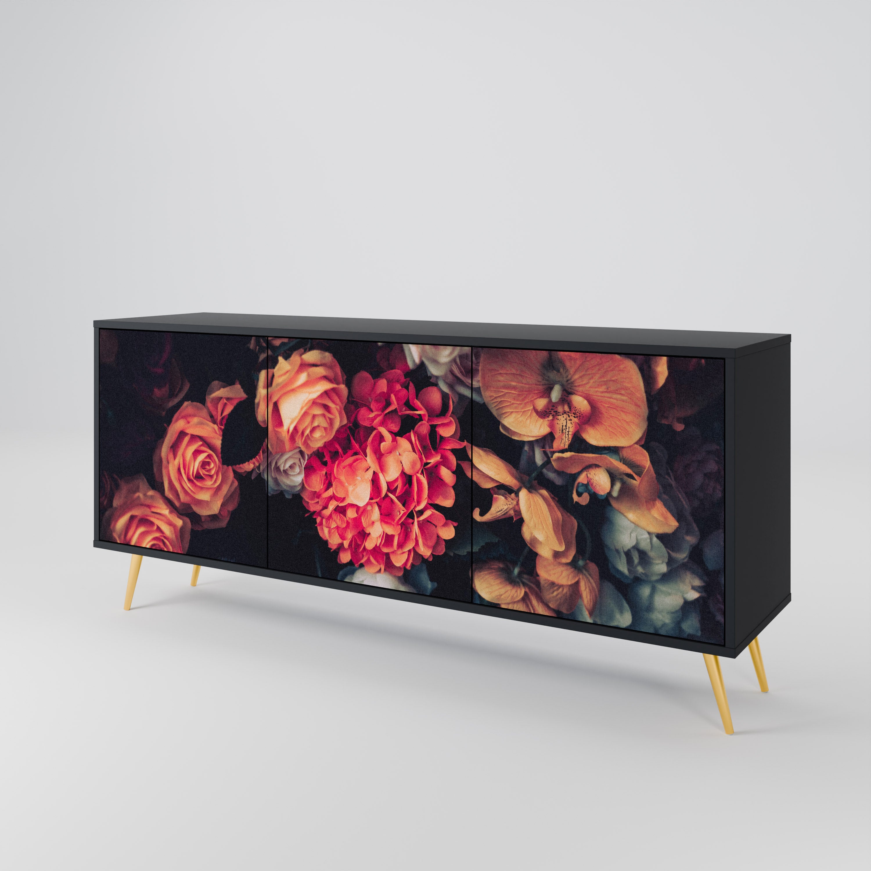 NEVERENDING BLOOM 3-Door Sideboard
