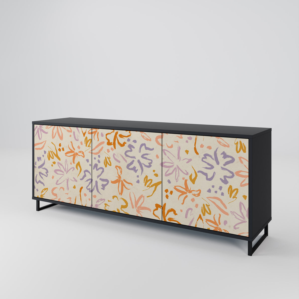 SPRING WHIMSY Aparador de 3 Puertas