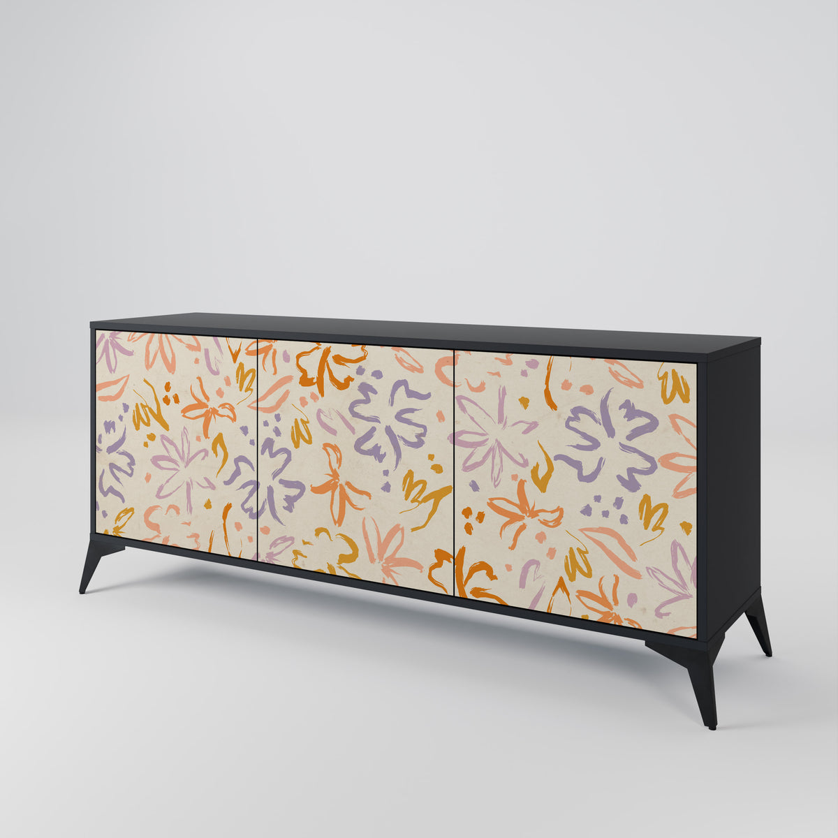 SPRING WHIMSY Aparador de 3 Puertas