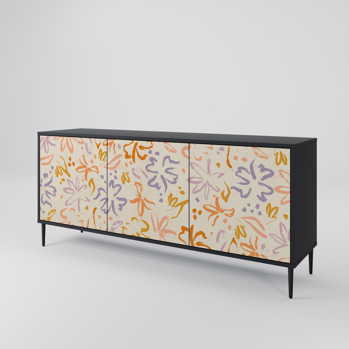 SPRING WHIMSY Aparador de 3 Puertas