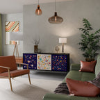 FLORAL COMBINATION Aparador de 3 Puertas