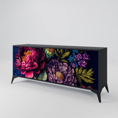 BLOOMING ELEGANCE Aparador de 3 Puertas