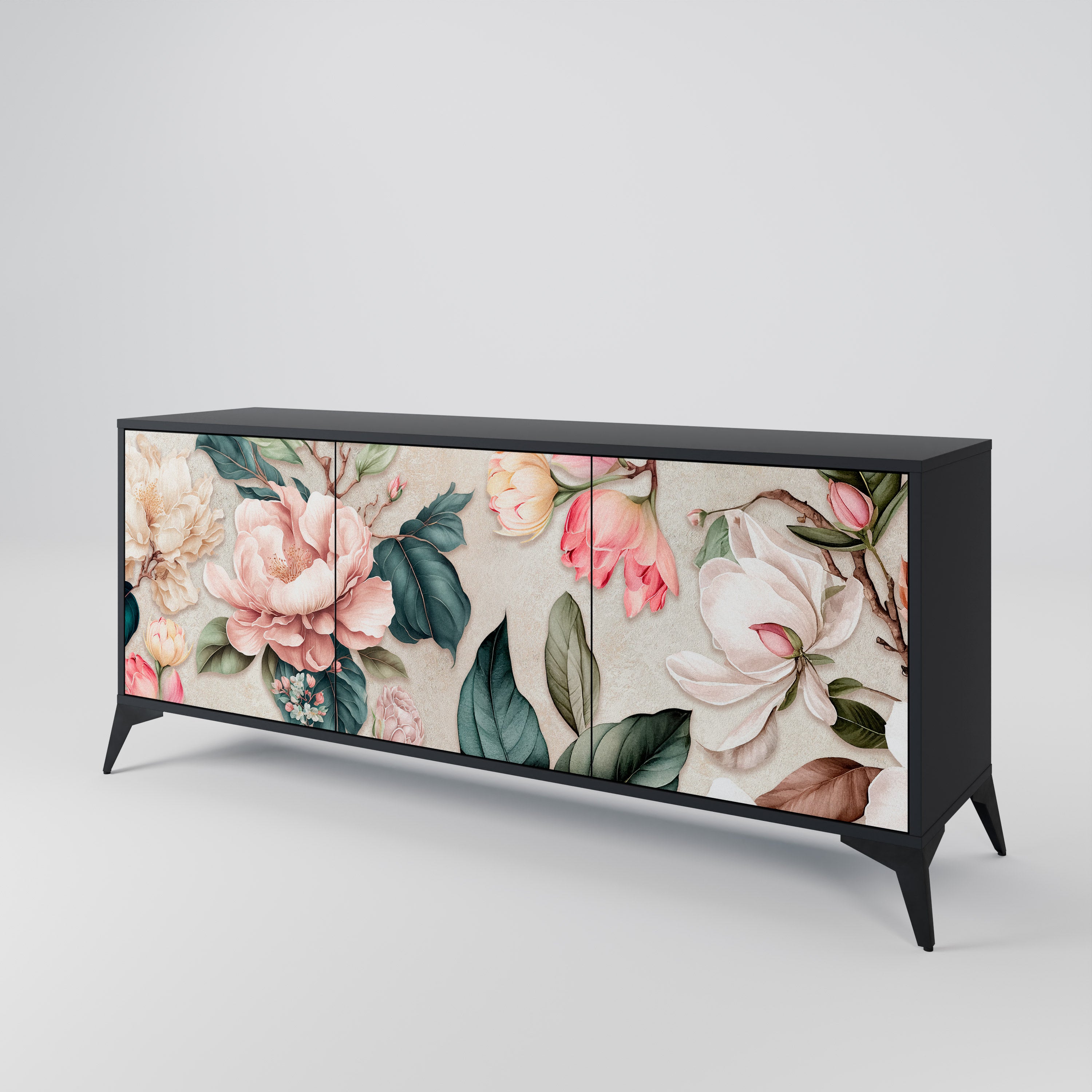 FLORAL GRACE 3-Door Sideboard