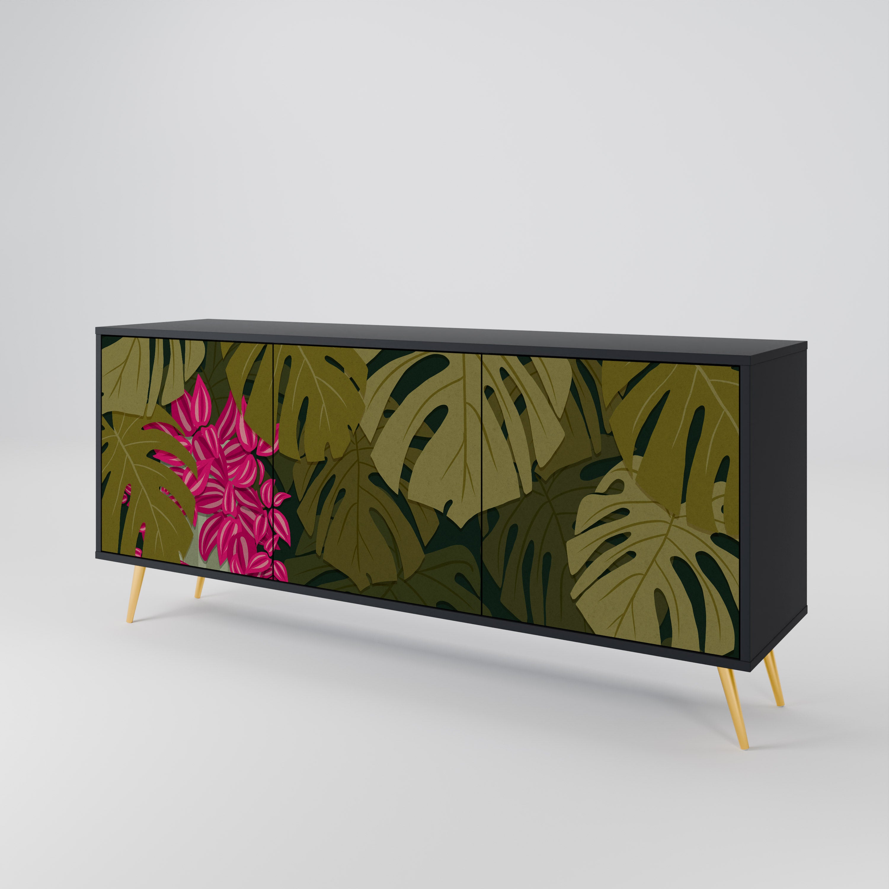 TROPICAL BEAUTY 3-Door Sideboard