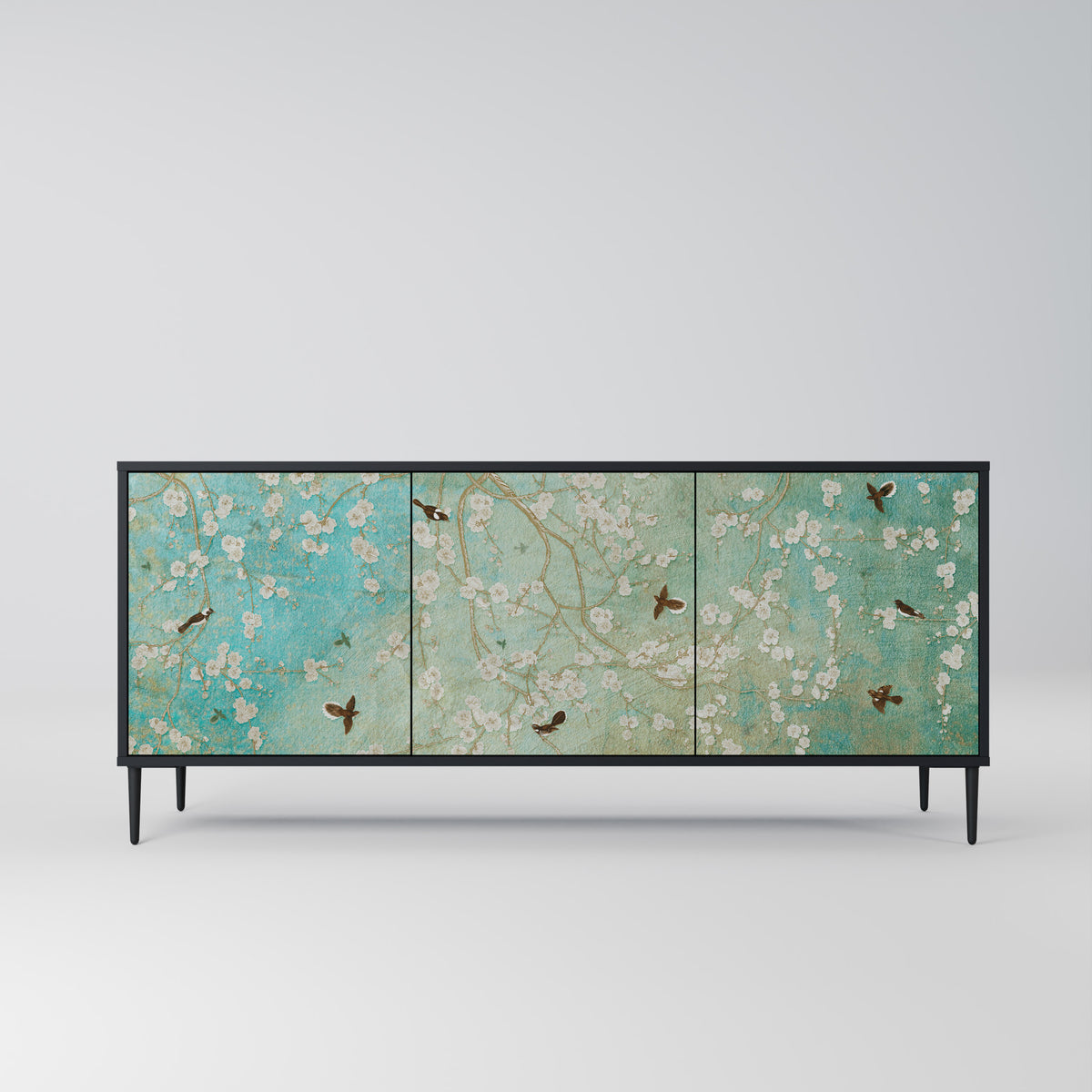 BLOOMING CHARM Aparador de 3 Puertas