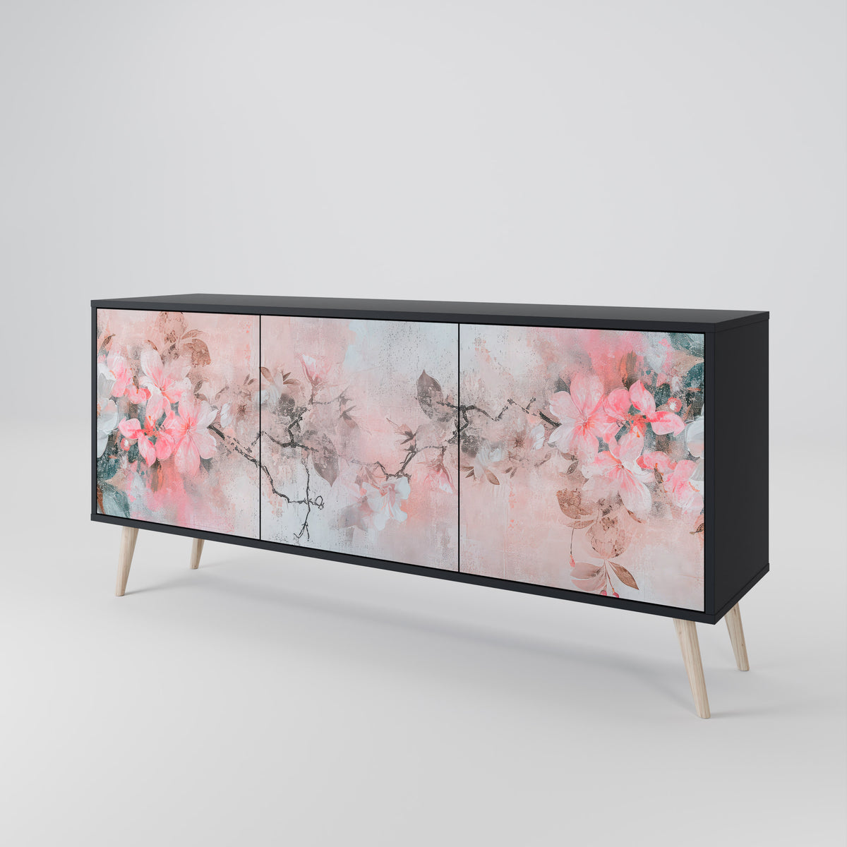 CHERRY BLOSSOM Aparador de 3 Puertas