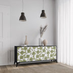 SEEDLING SONGBIRD 3-Door Sideboard in Black Finish