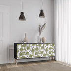SEEDLING SONGBIRD 3-Door Sideboard in Black Finish