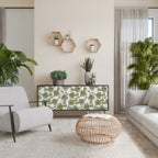 SEEDLING SONGBIRD 3-Door Sideboard in Black Finish