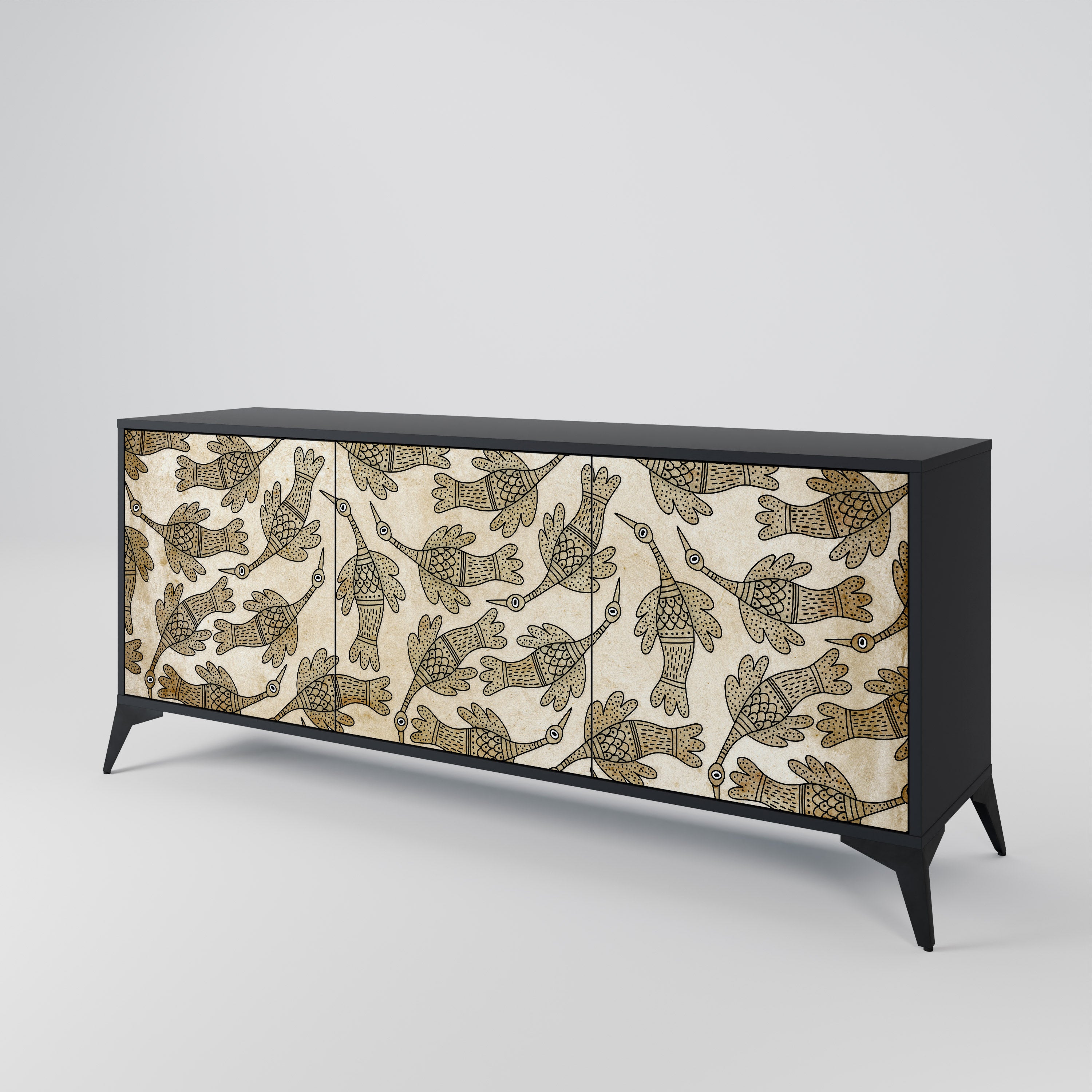 ALMONDINE SONGBIRD 3-Door Sideboard