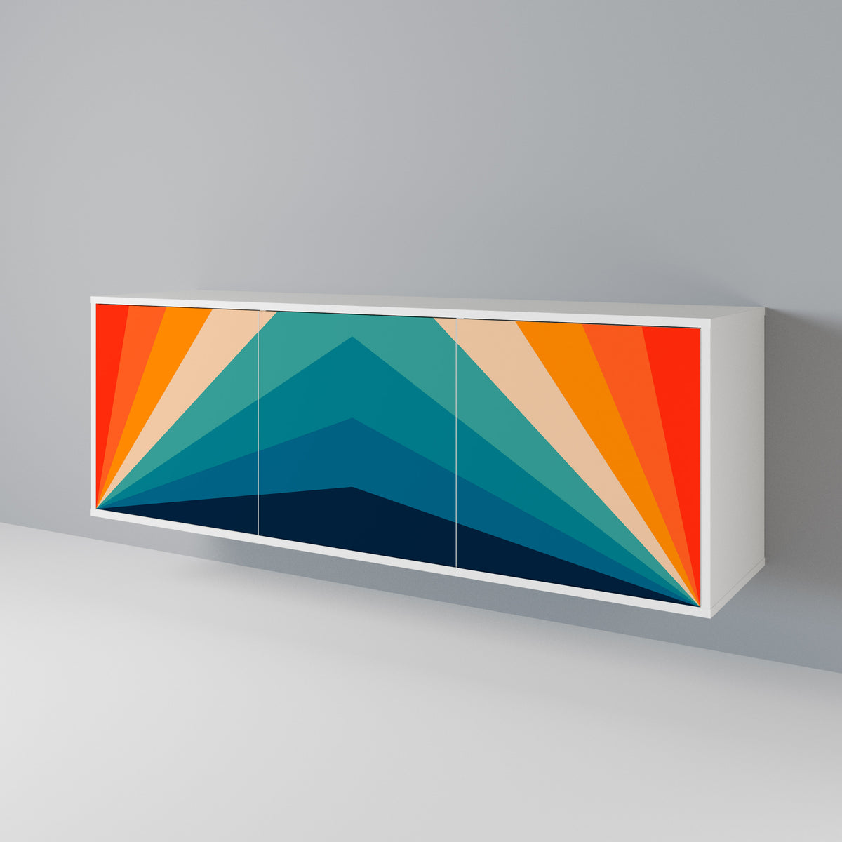 PRISM CONCUSSION Aparador de 3 Puertas