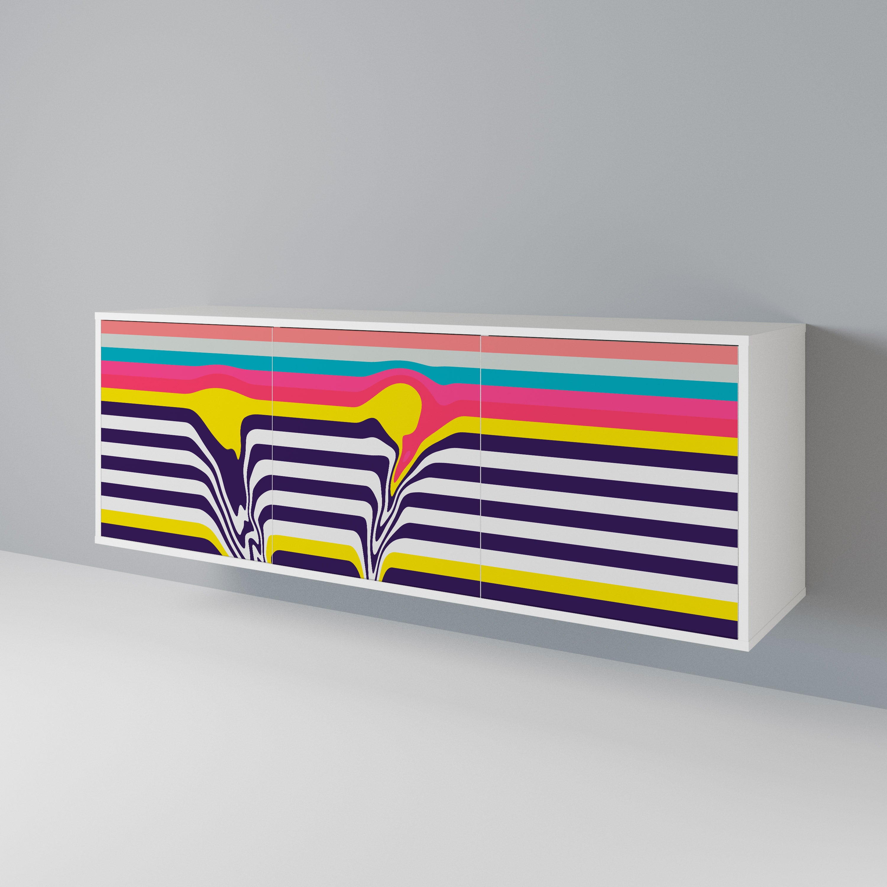 TONE COLLAPSE Aparador de 3 Puertas