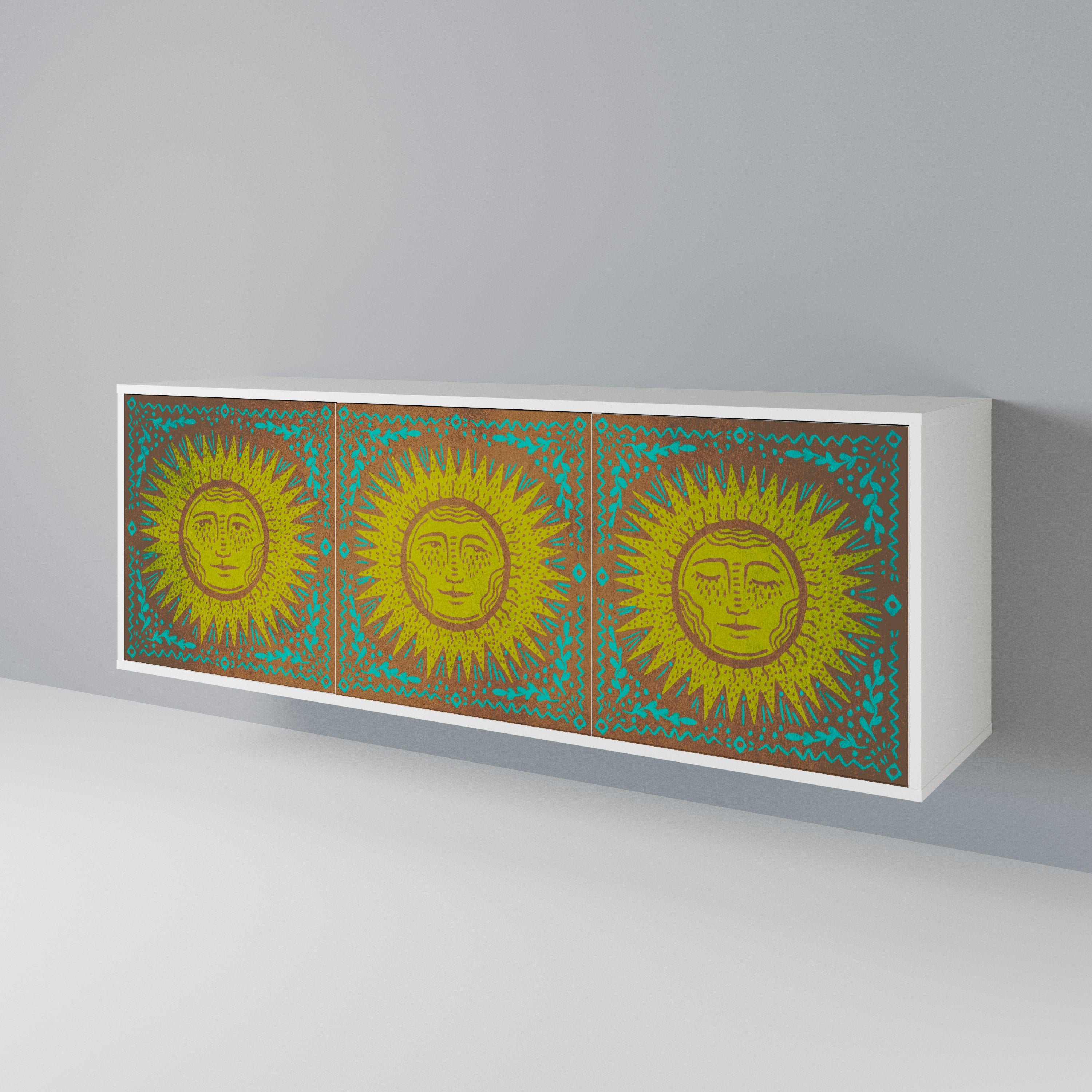 SUNSHINE EULOGY Aparador de 3 Puertas
