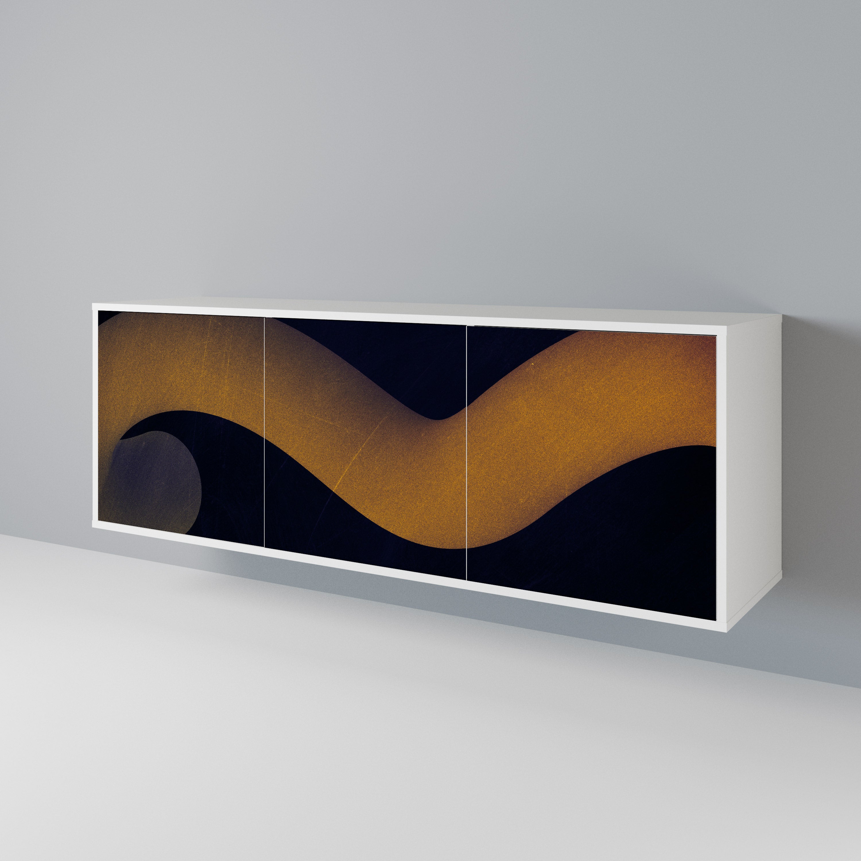 HOLLOW TIME 3-Door Sideboard