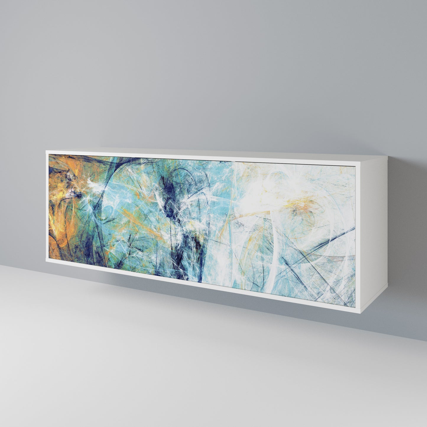 ABSTRACT THOUGHTS Aparador de 3 Puertas