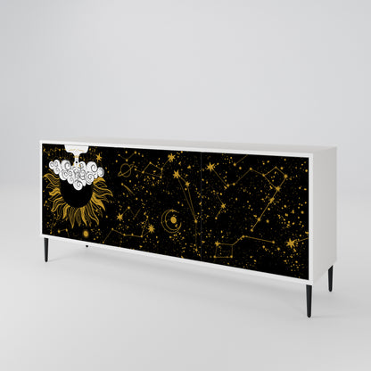 STELLAR CONSTELLATIONS Aparador de 3 Puertas