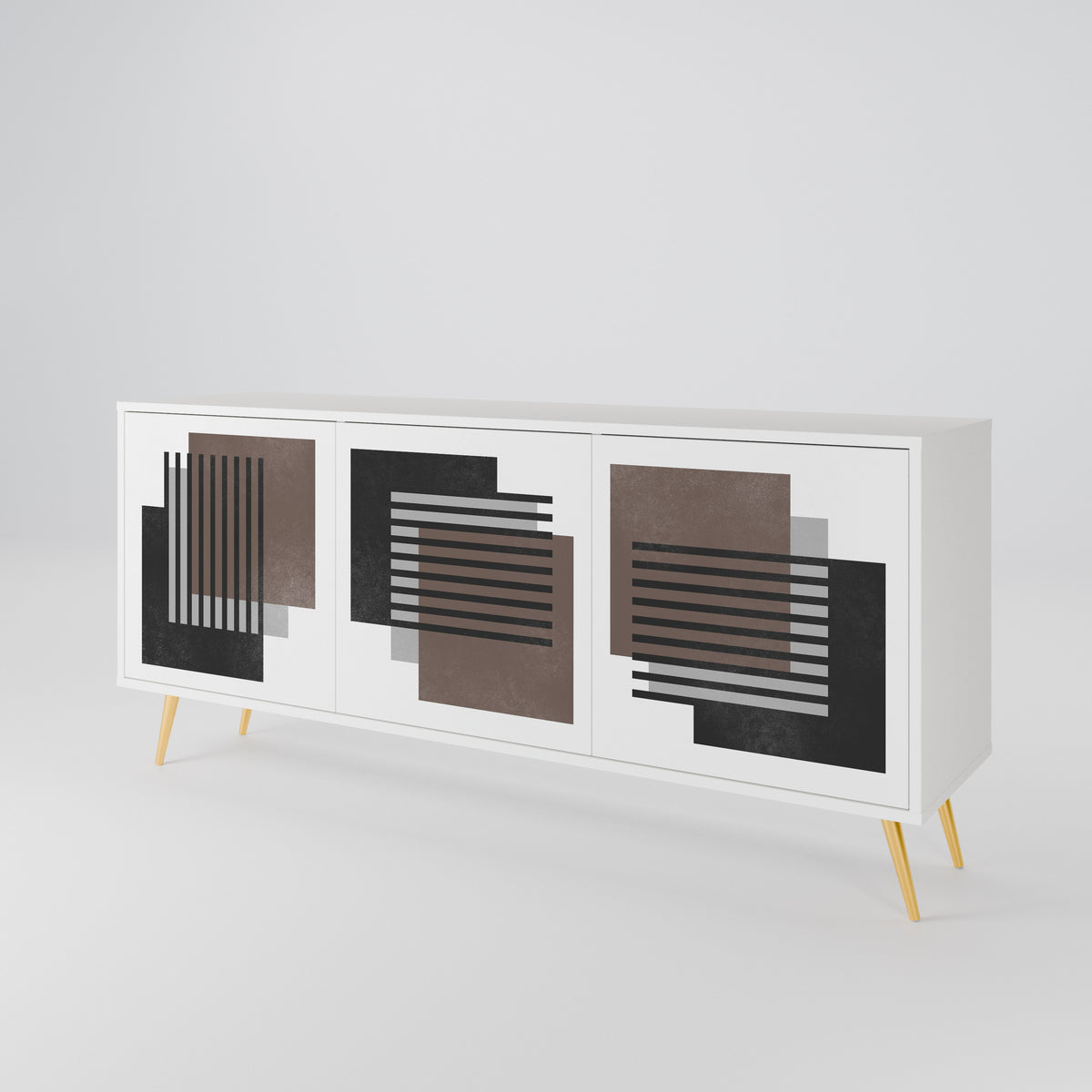 SHADOW SYNCHRONY Aparador de 3 Puertas