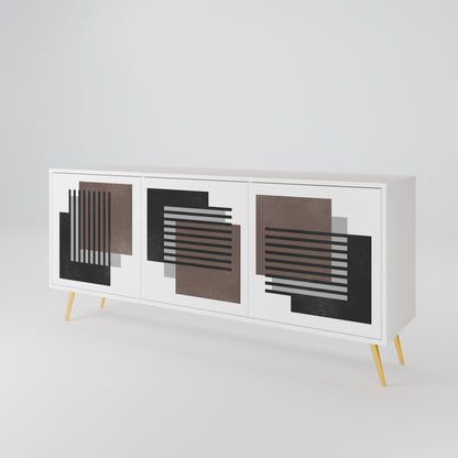 SHADOW SYNCHRONY Aparador de 3 Puertas