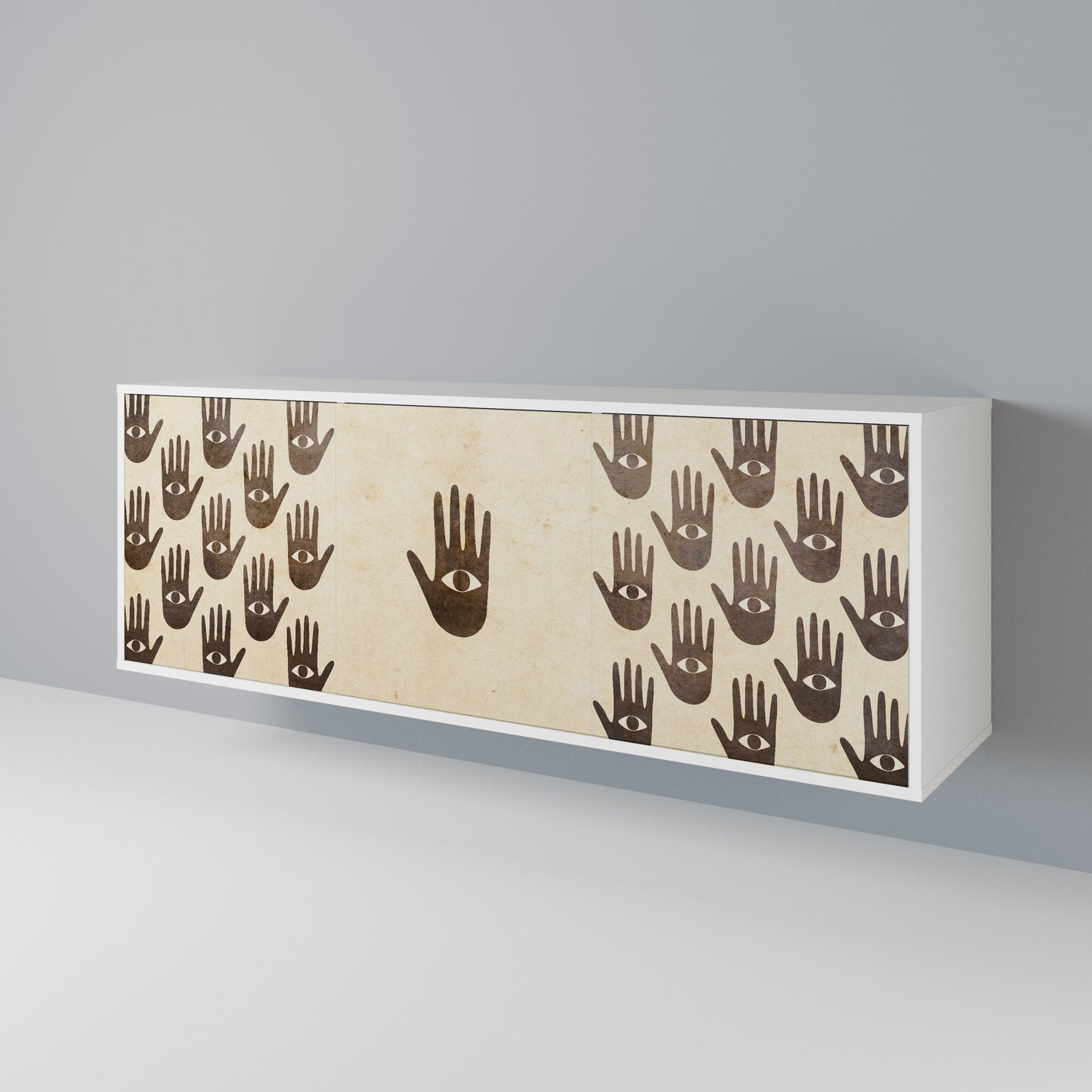 SEE MORE Aparador de 3 Puertas