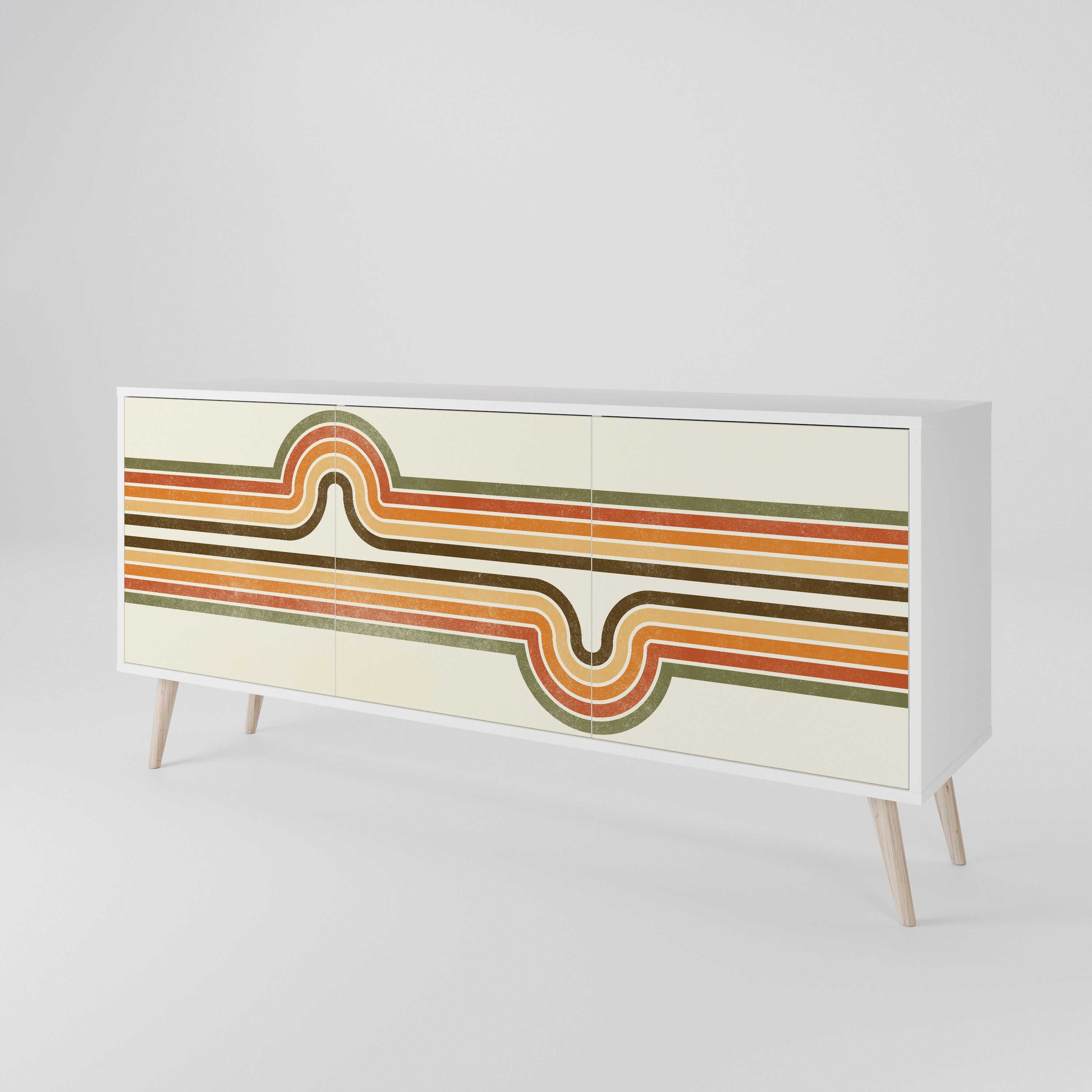 EXCEPTIONAL STREAM 3-Door Sideboard