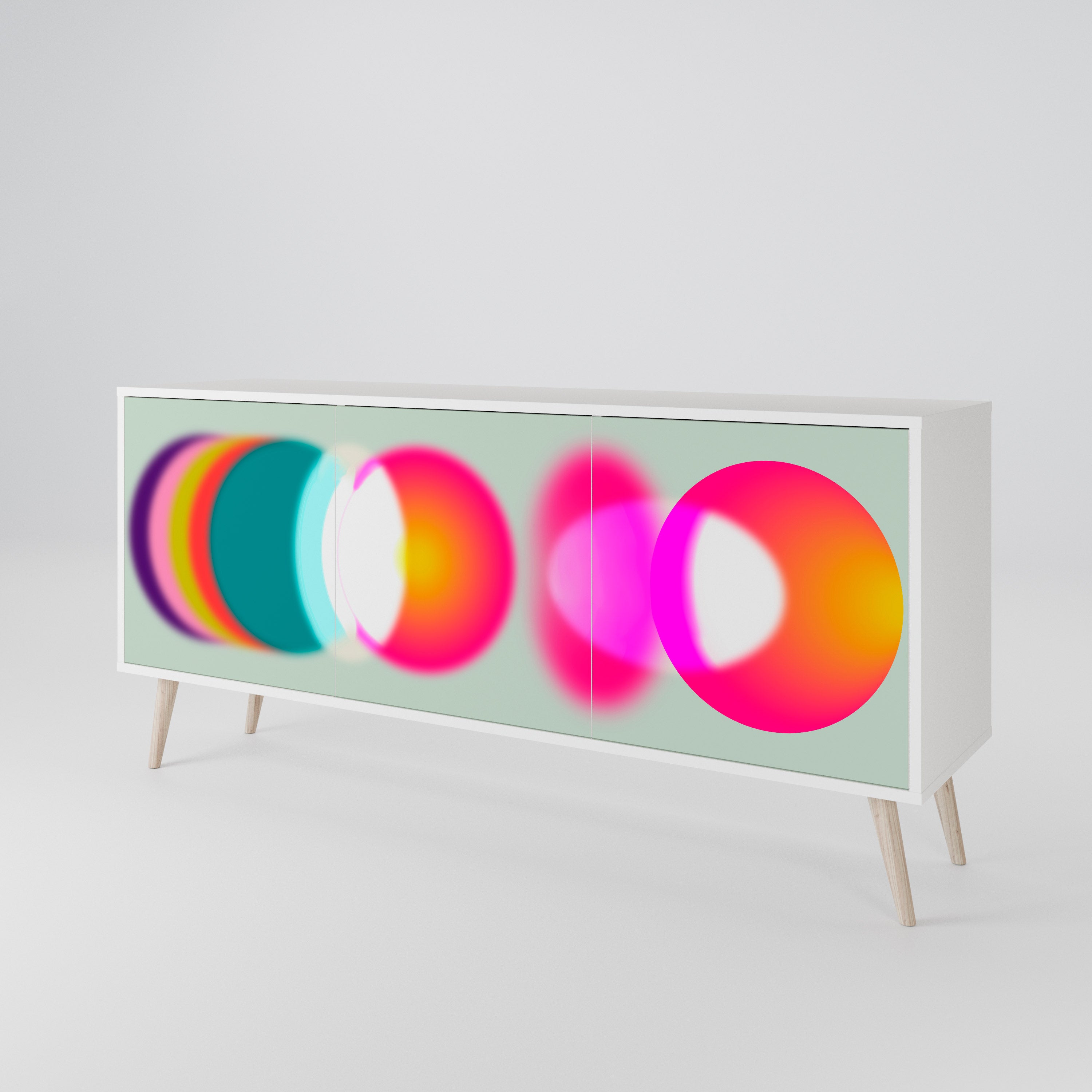 SYMPHONY OF COLORS 3-Door Sideboard