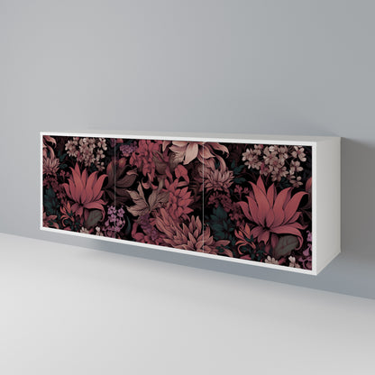 FLORAL WHISPER Aparador de 3 Puertas