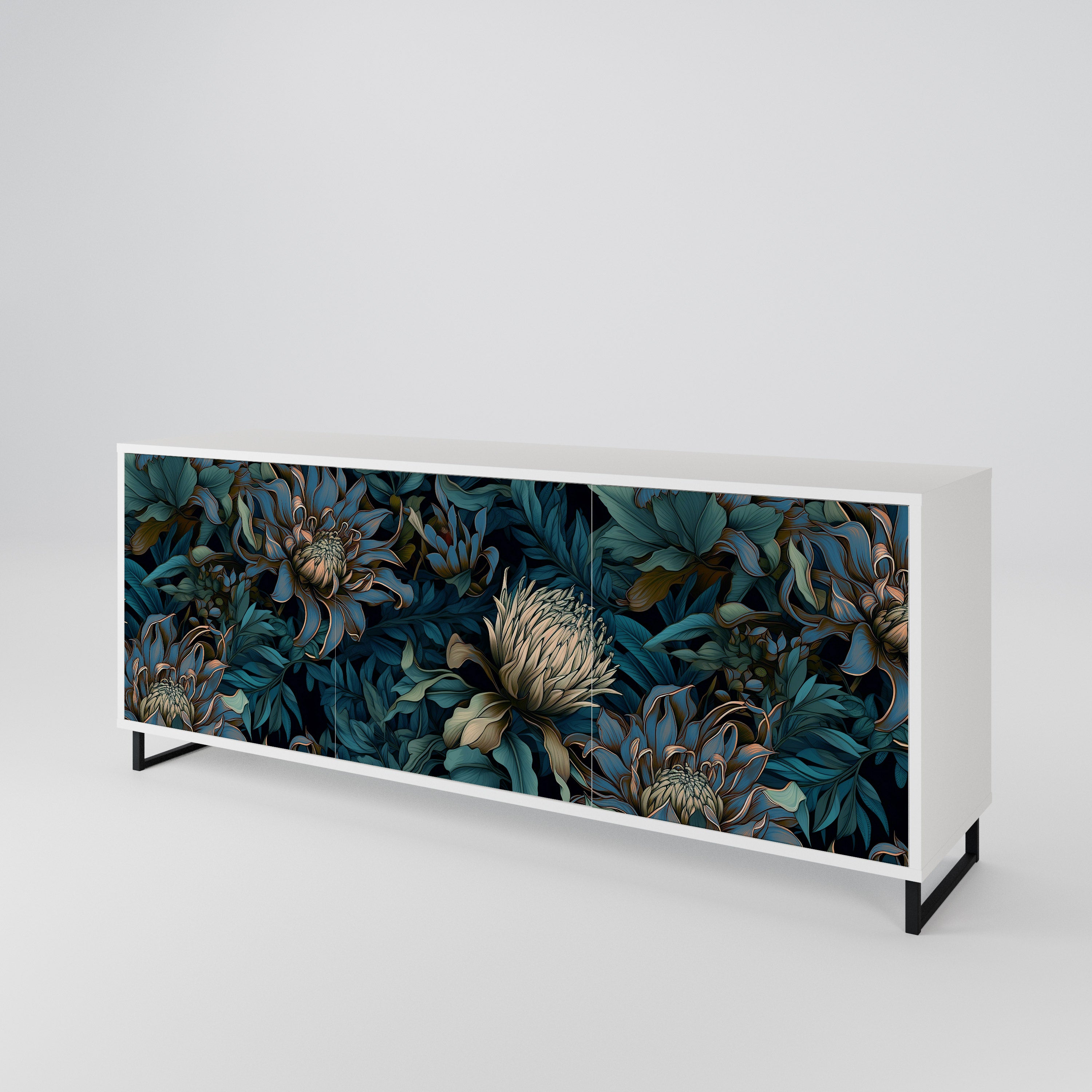 TWILIGHT BLOOM Aparador de 3 Puertas