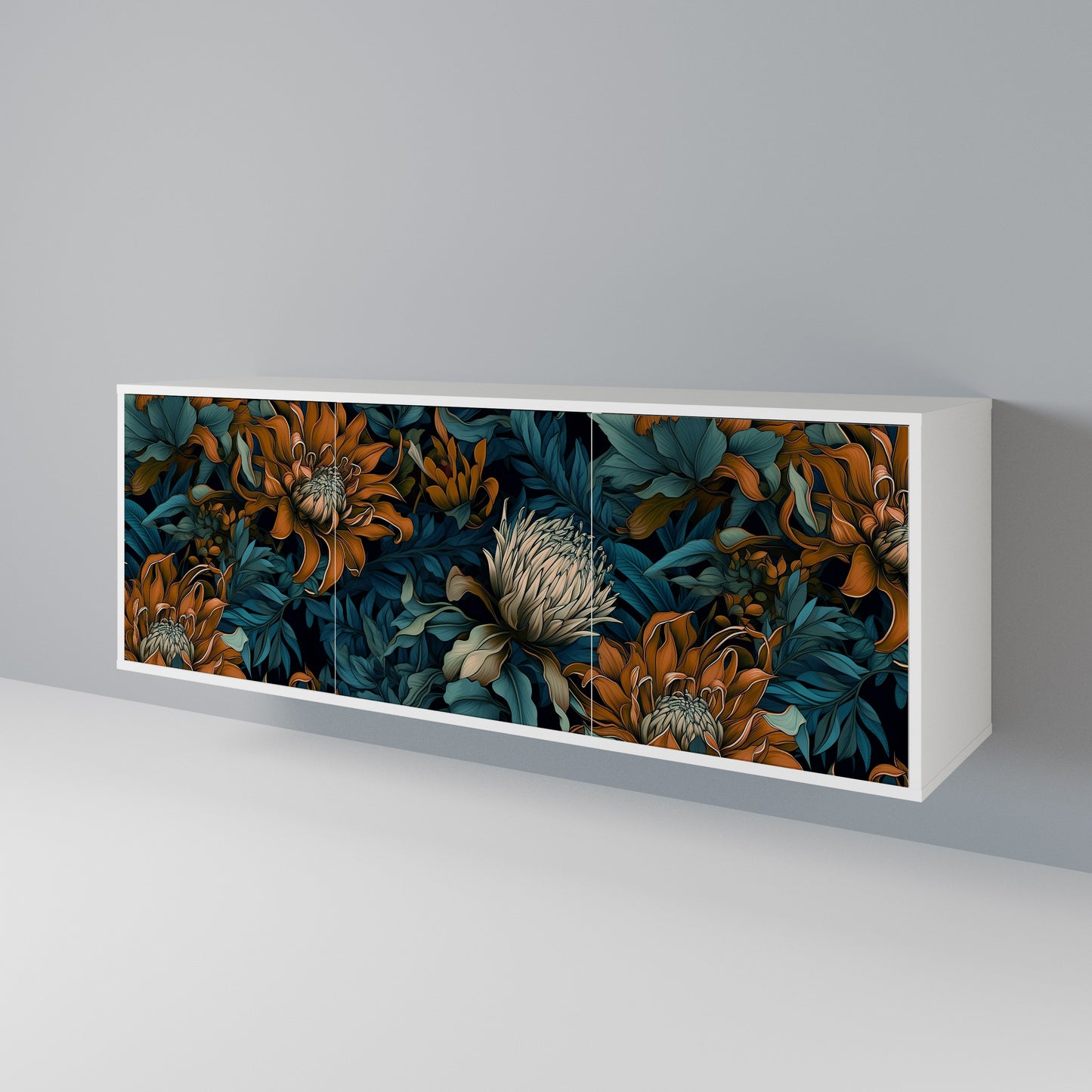 MORNING BLOOM Aparador de 3 Puertas