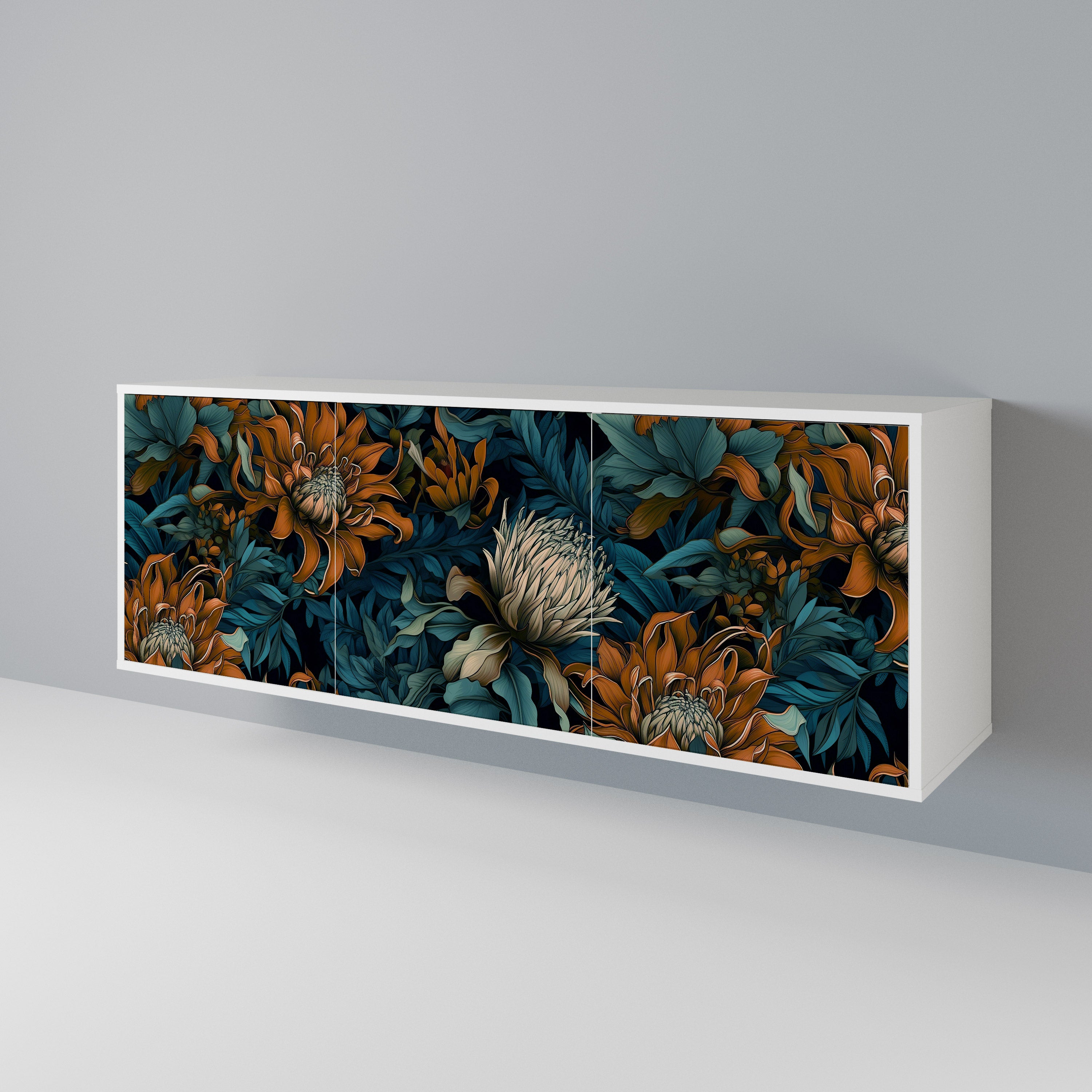 MORNING BLOOM Aparador de 3 Puertas