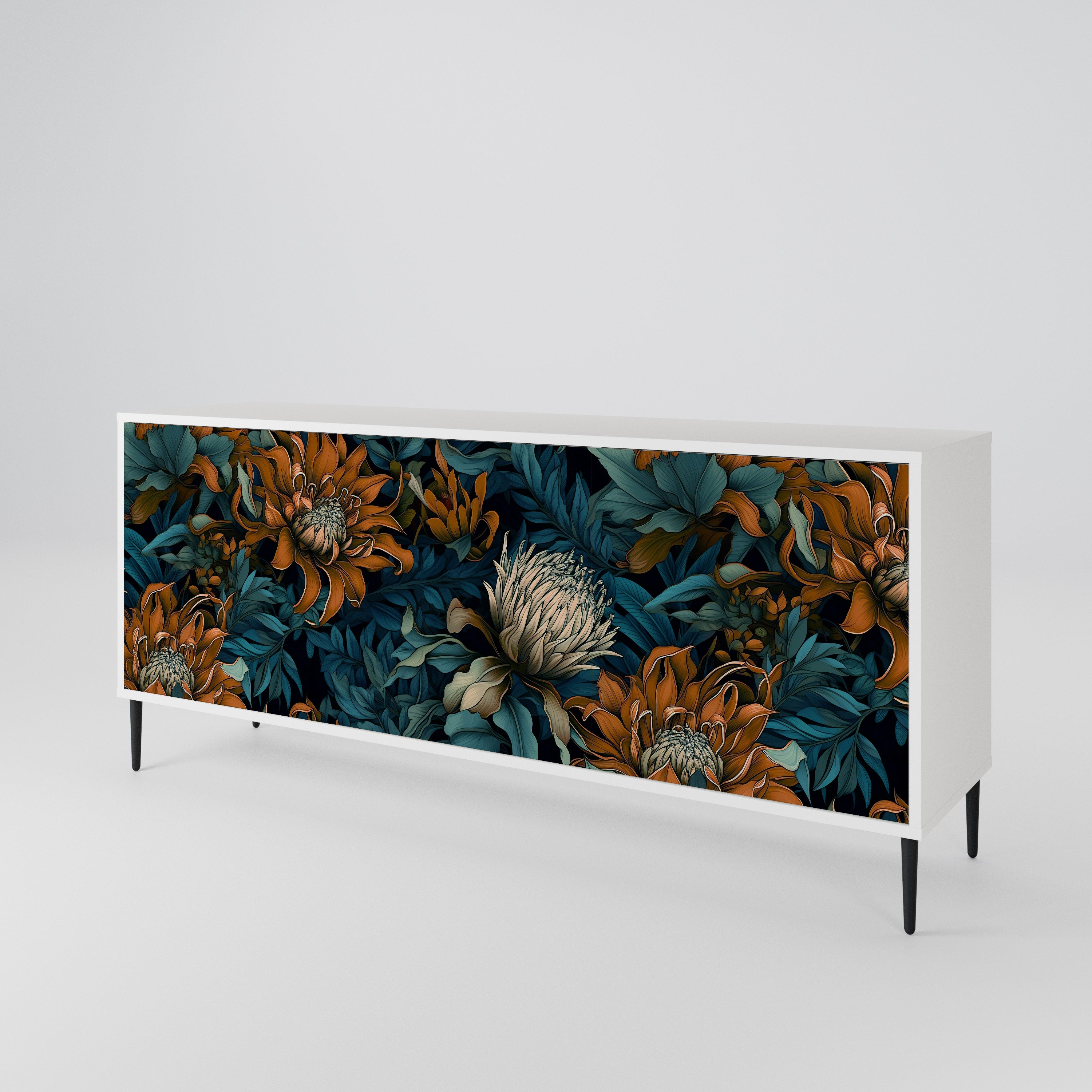 MORNING BLOOM Aparador de 3 Puertas